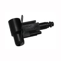 Einlaufstutzen schwarz mit O-Ring zu Saeco Brühgruppe